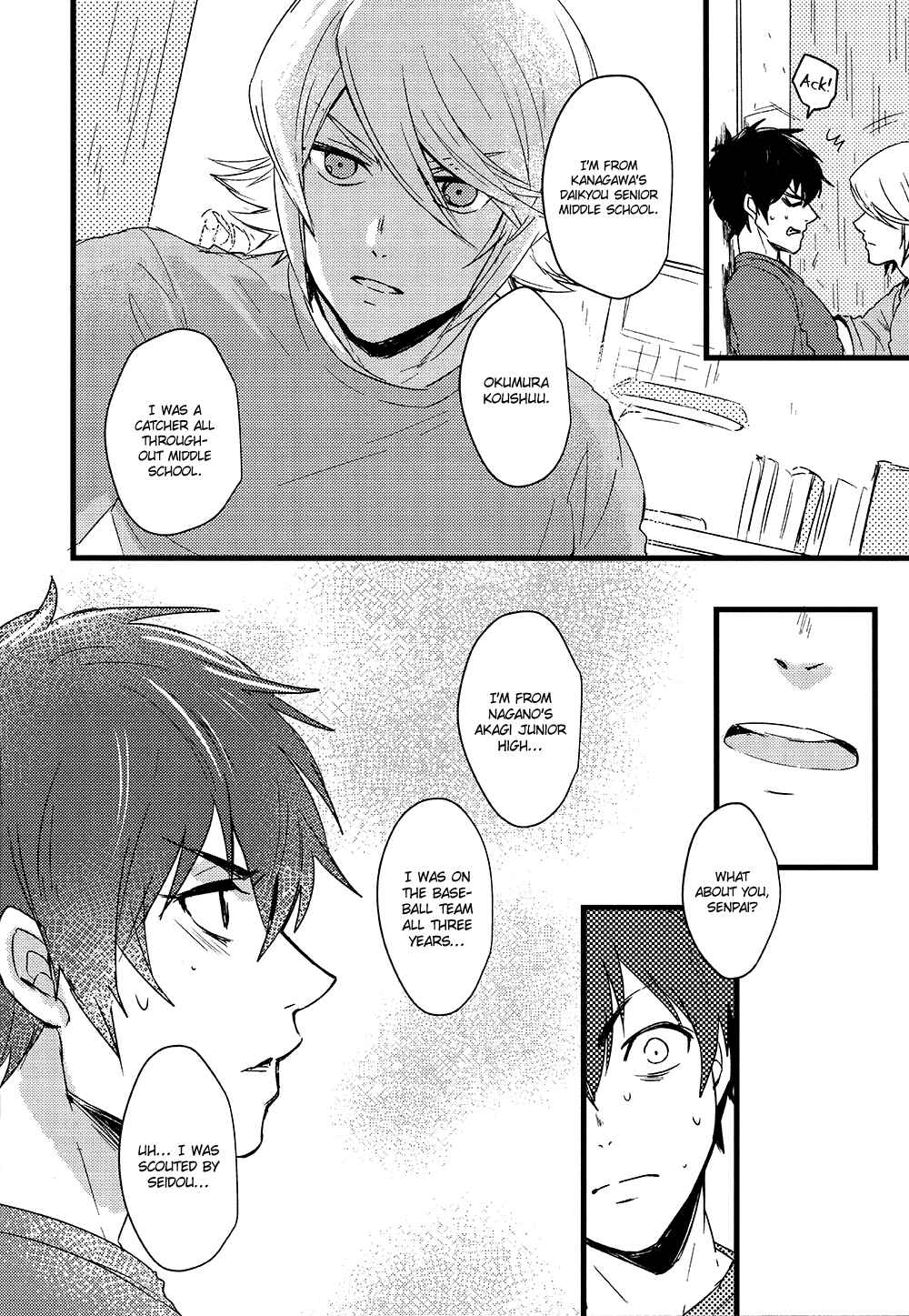 Page 11 Chapter Unknown_f7f4 Diamond no Ace - Stardust Romanticist (Doujinshi)