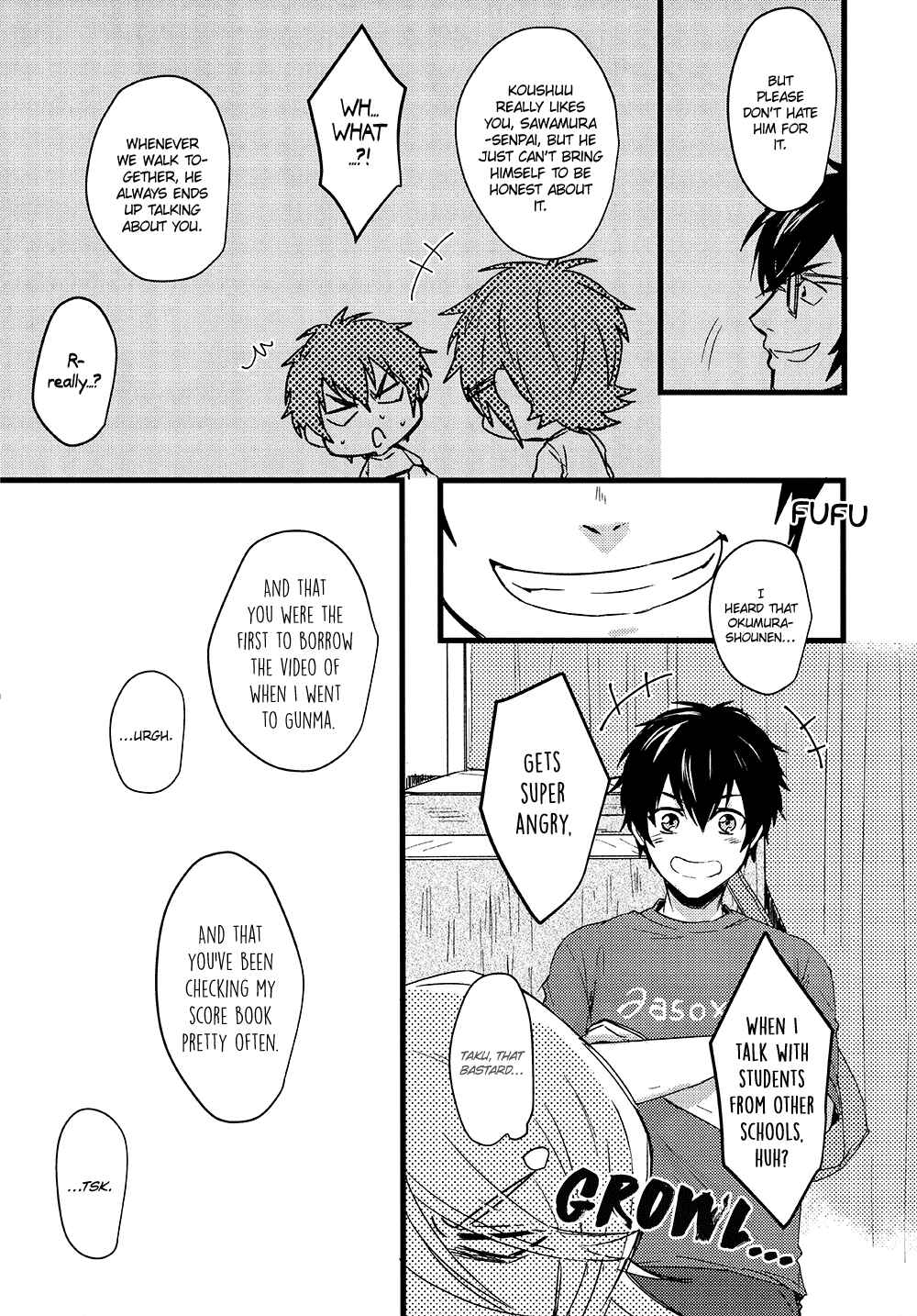 Page 8 Chapter Unknown_f7f4 Diamond no Ace - Stardust Romanticist (Doujinshi)