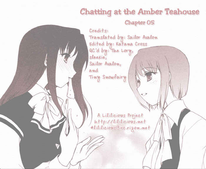 Page 19 Chapter 3 Chatting at the Amber Teahouse