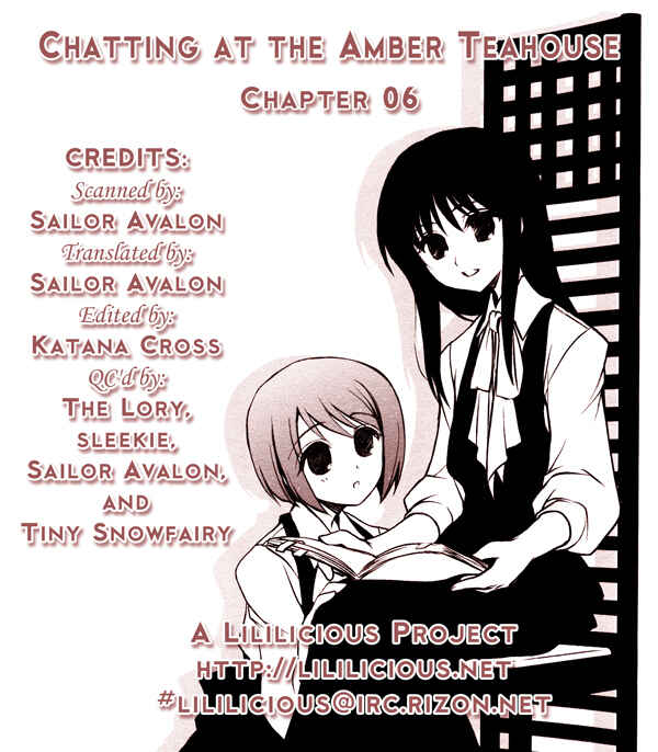 Page 9 Chapter 4 Chatting at the Amber Teahouse