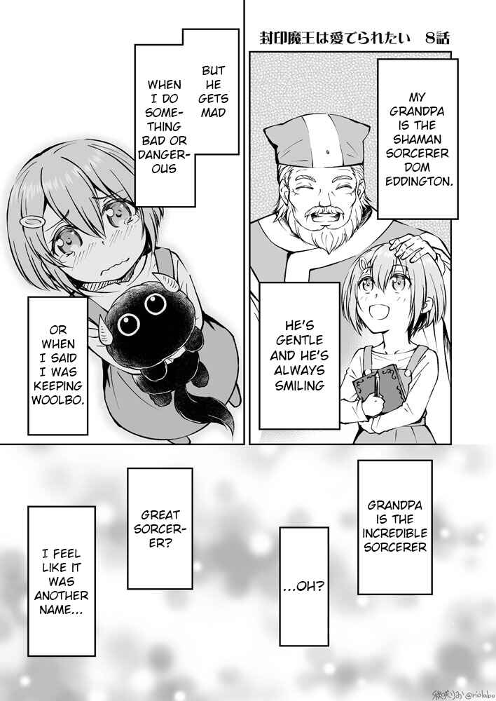 Page 1 Chapter 8 Fuin Maou wa Mederaretai