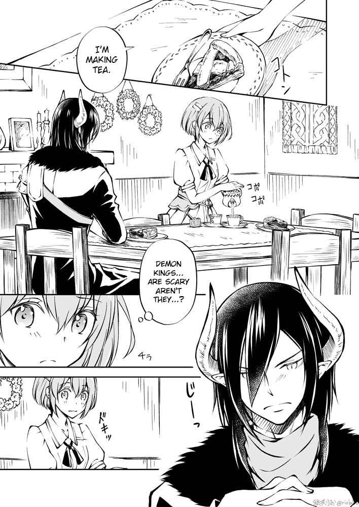 Page 1 Chapter 3 Fuin Maou wa Mederaretai
