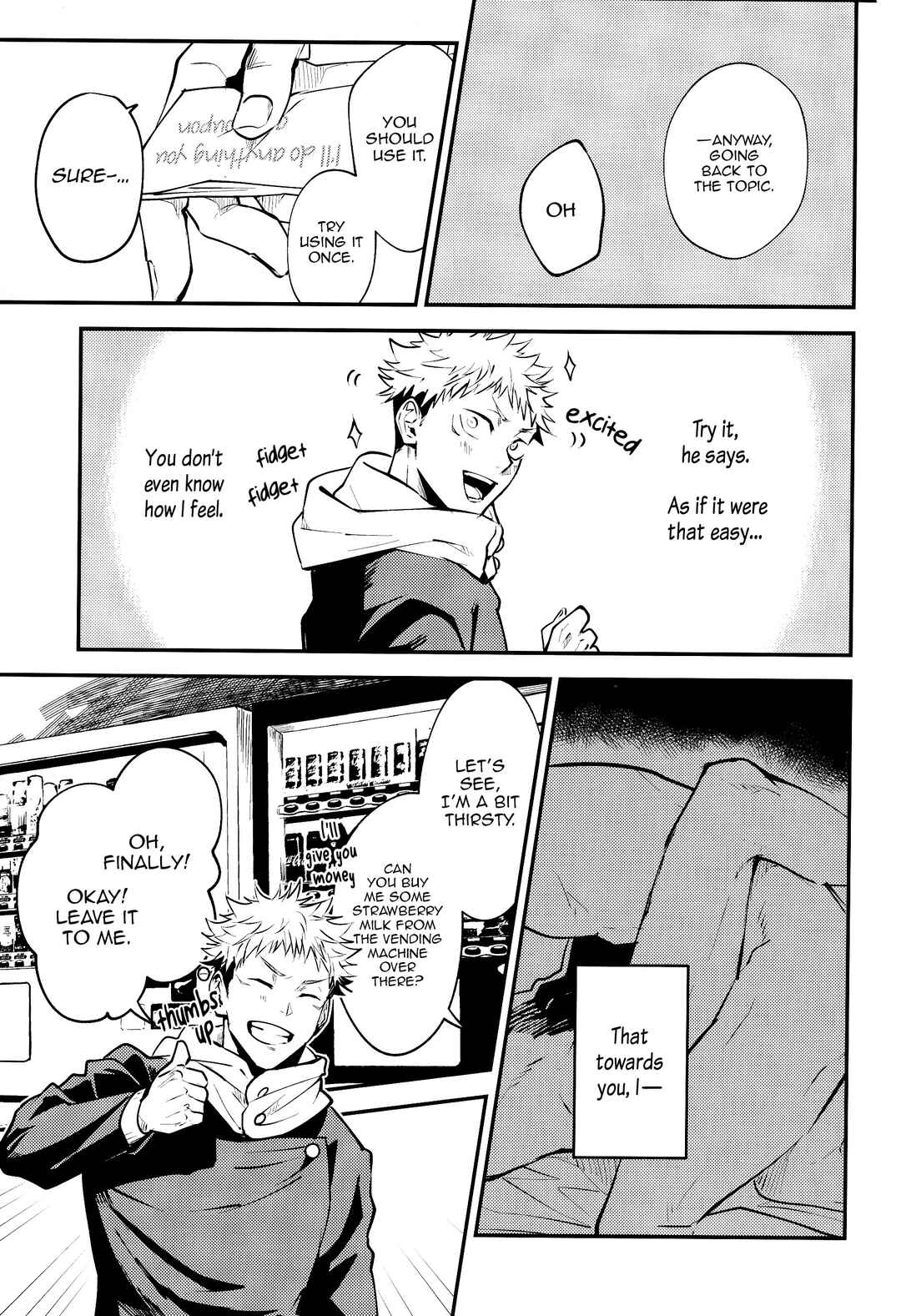 Page 11 Chapter Unknown_e11a Jujutsu Kaisen - Nandemo tte Honto? (Doujinshi)