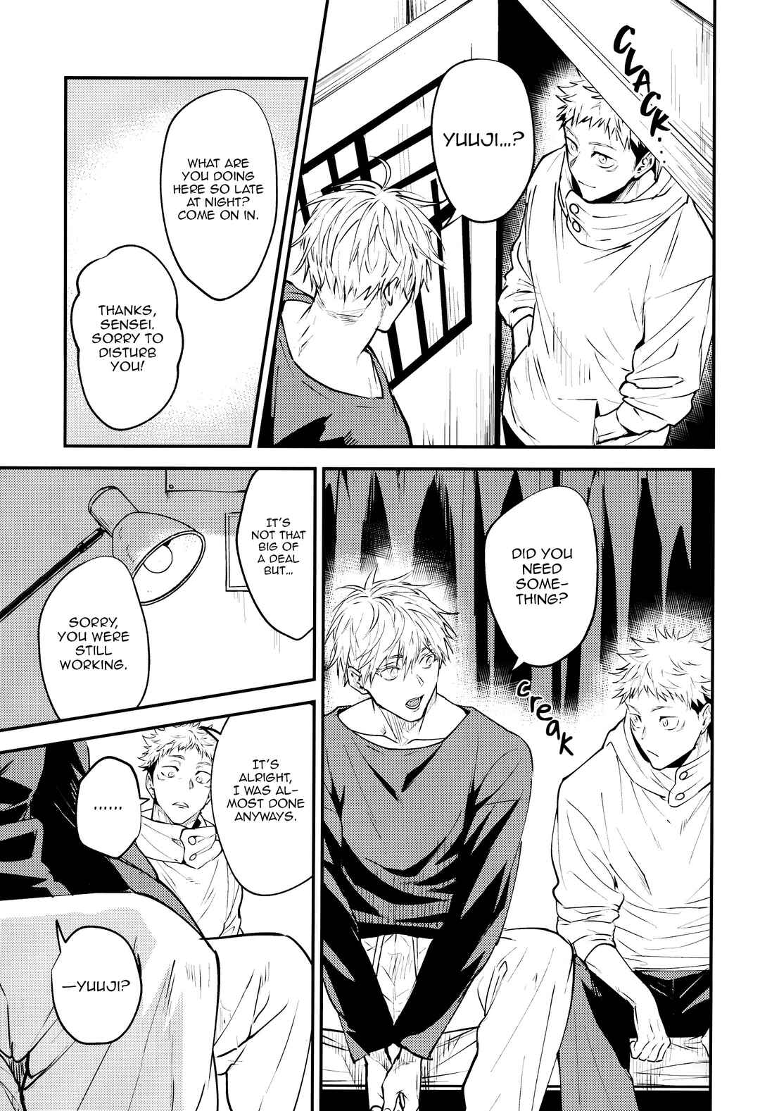 Page 21 Chapter Unknown_e11a Jujutsu Kaisen - Nandemo tte Honto? (Doujinshi)