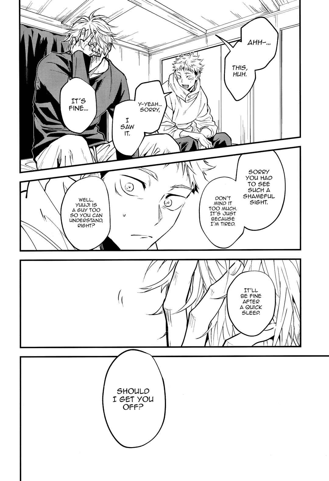 Page 22 Chapter Unknown_e11a Jujutsu Kaisen - Nandemo tte Honto? (Doujinshi)