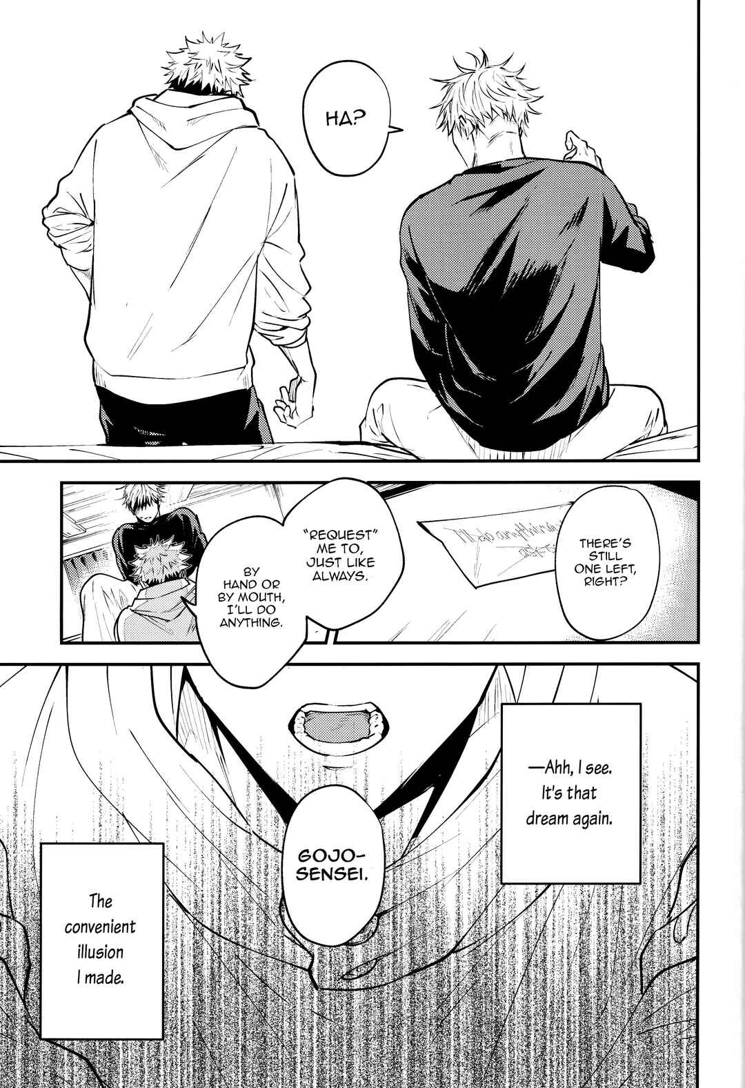 Page 23 Chapter Unknown_e11a Jujutsu Kaisen - Nandemo tte Honto? (Doujinshi)