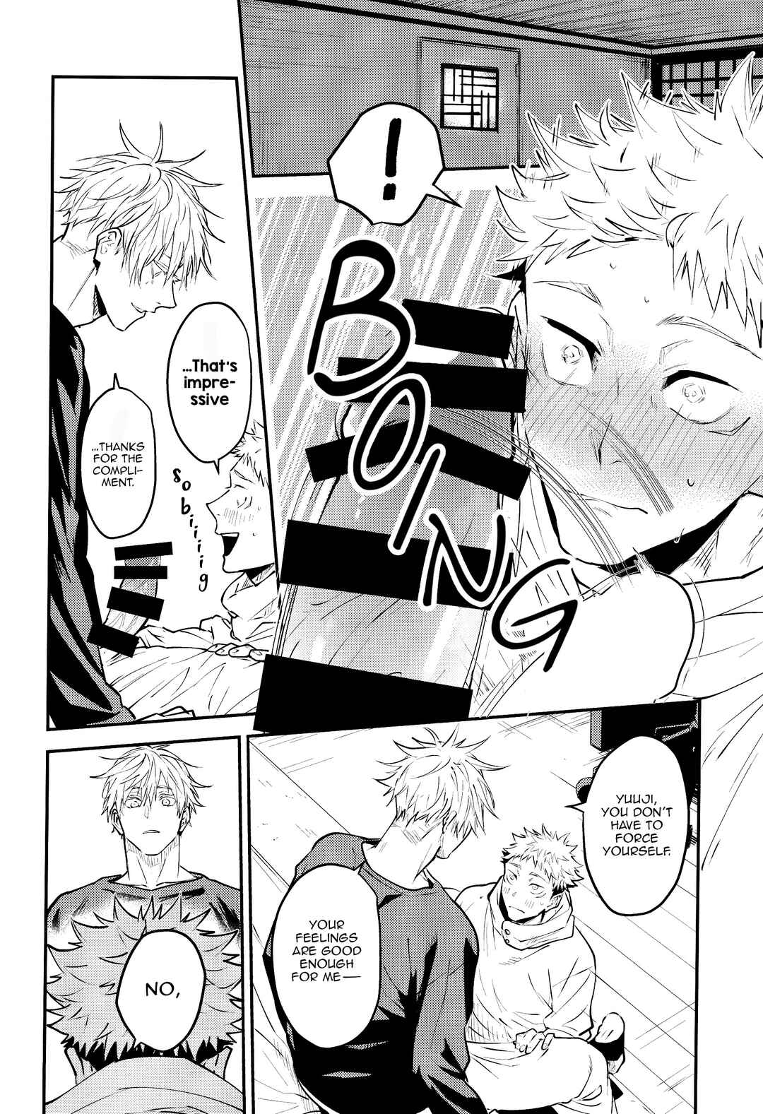 Page 38 Chapter Unknown_e11a Jujutsu Kaisen - Nandemo tte Honto? (Doujinshi)