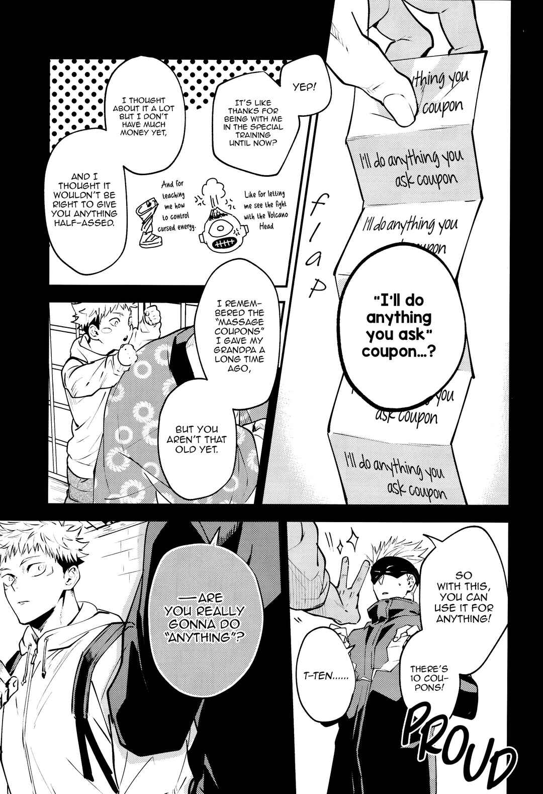 Page 5 Chapter Unknown_e11a Jujutsu Kaisen - Nandemo tte Honto? (Doujinshi)