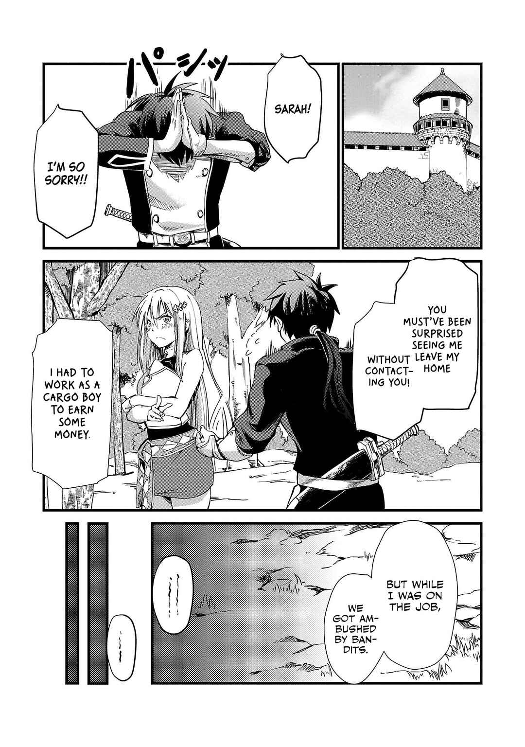 Page 12 Chapter 5 Kurasu ≪Mushoku≫ no Eiyuu-tan ~Koushaku-ka wo Tsuihou Sareta ga, Jitsu wa Nagutta Dake de Sukiru wo Kakutoku Dekiru to Wakari, Tairiku Ichi no Eiyuu ni Noboritsumeru~