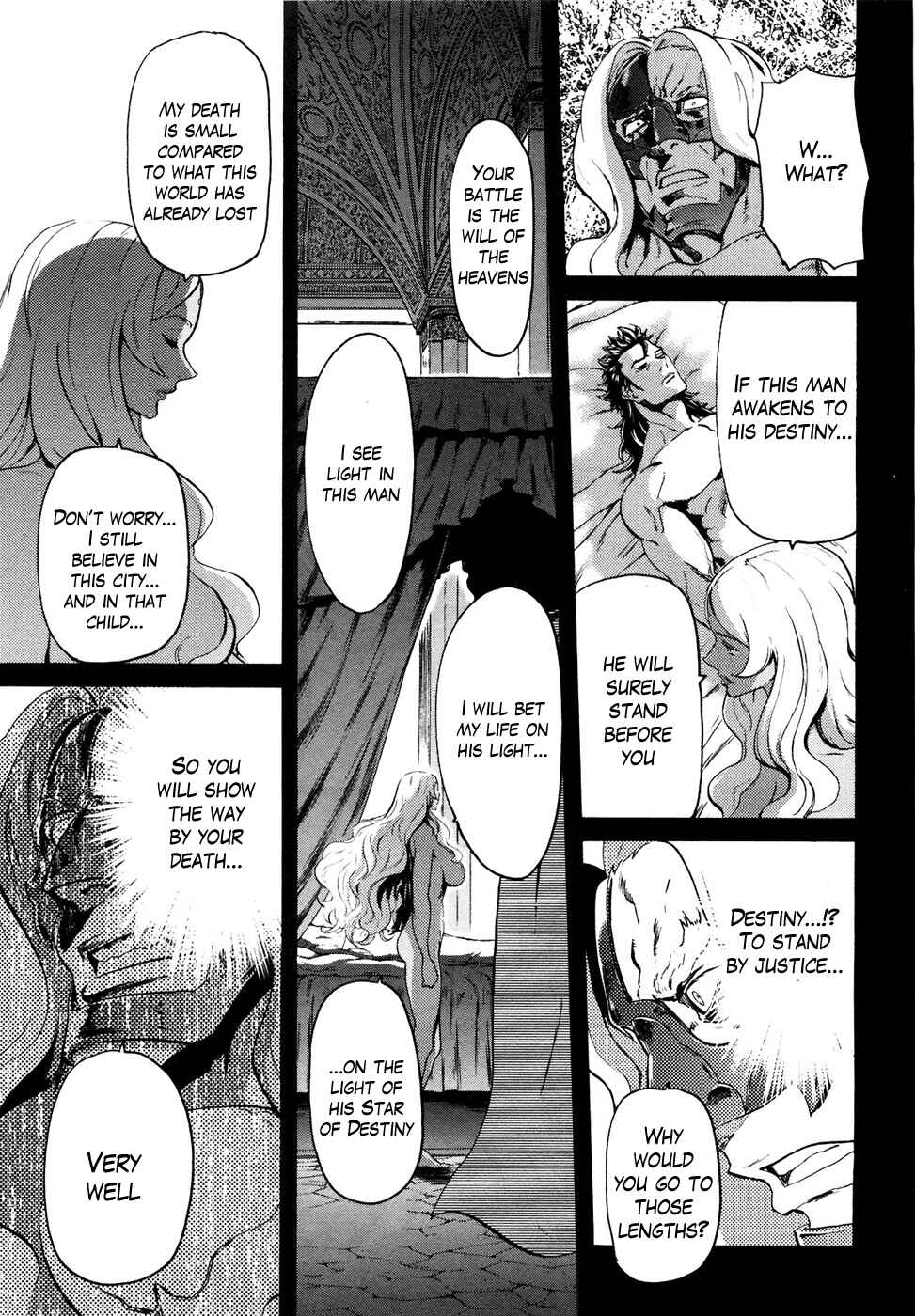 Page 8 Chapter 54 Black and Blue Hungry Wolf - Fist of the North Star: Rei Gaiden
