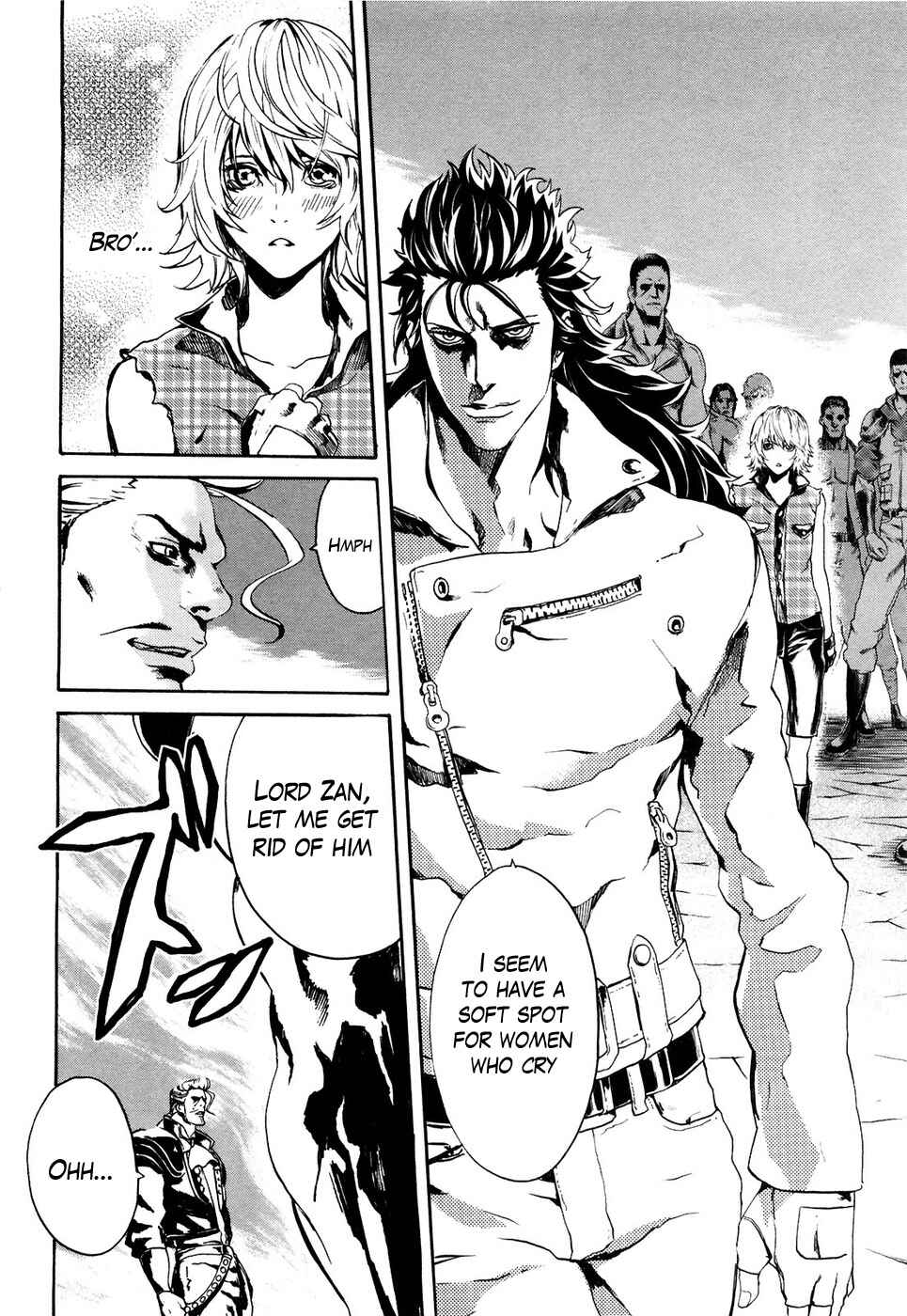 Page 8 Chapter 22 Black and Blue Hungry Wolf - Fist of the North Star: Rei Gaiden