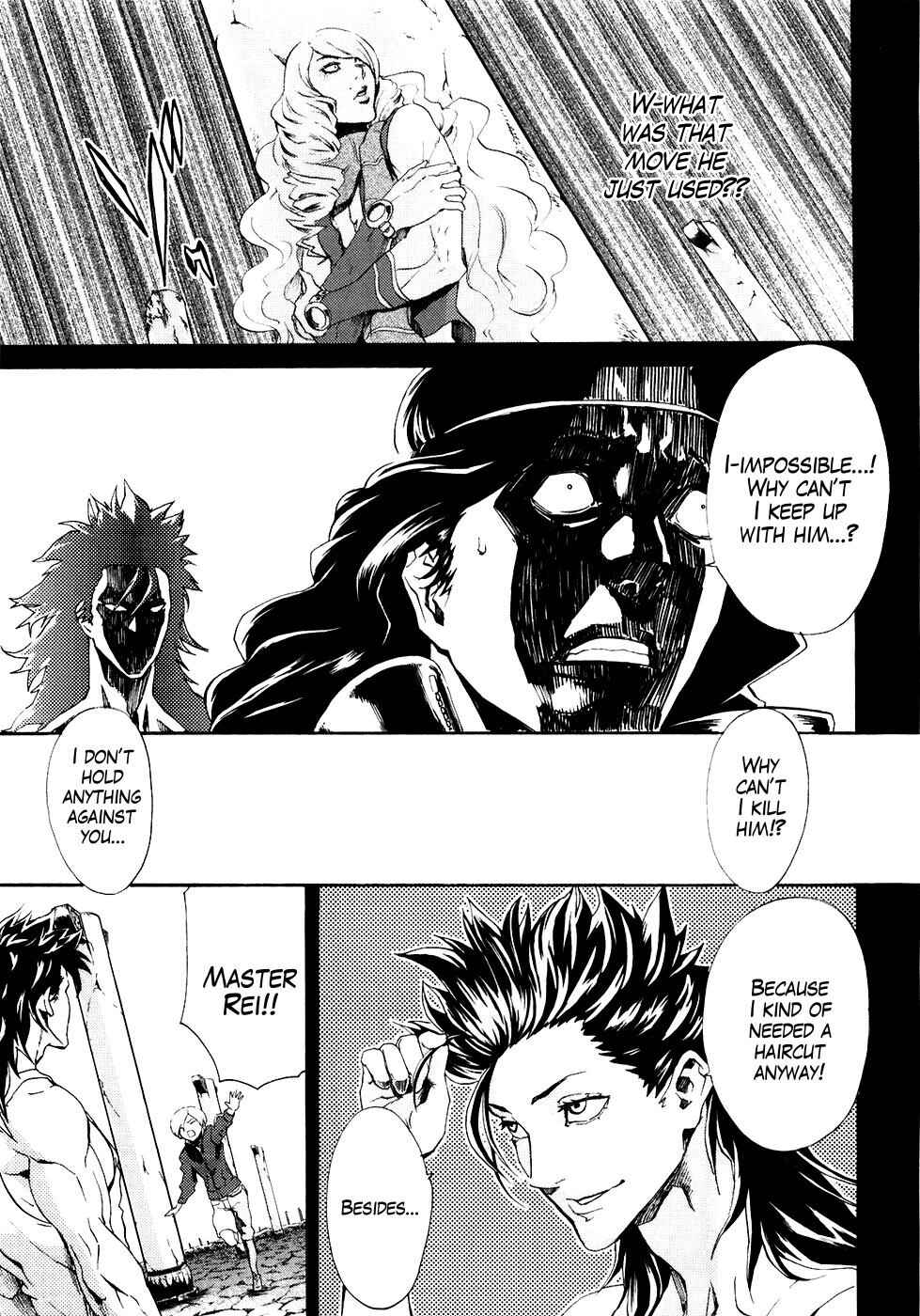 Page 7 Chapter 11 Black and Blue Hungry Wolf - Fist of the North Star: Rei Gaiden