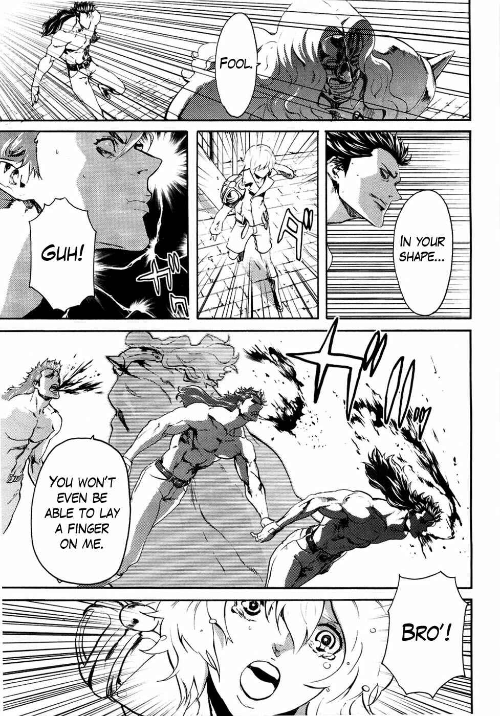 Page 11 Chapter 34 Black and Blue Hungry Wolf - Fist of the North Star: Rei Gaiden