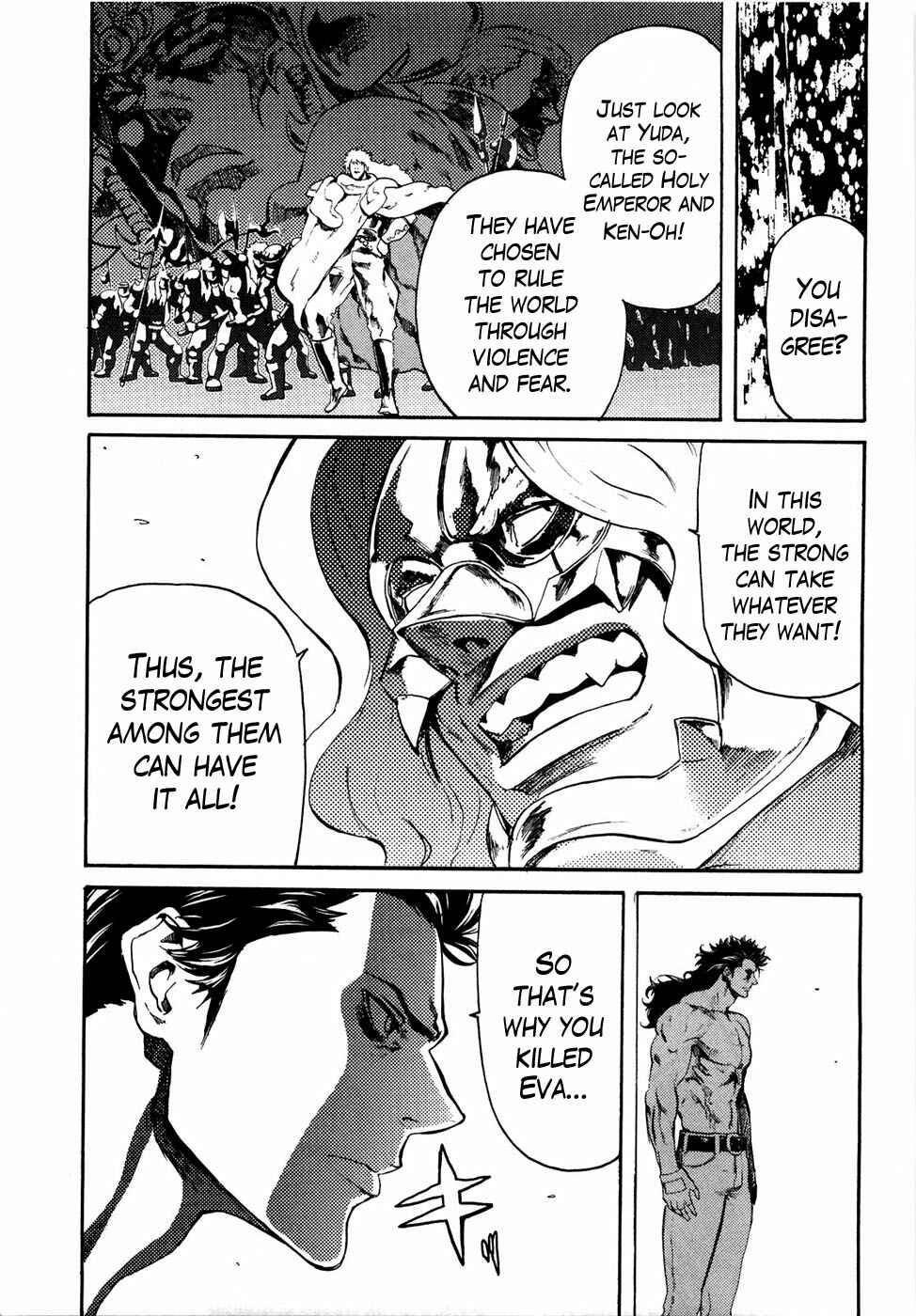 Page 9 Chapter 34 Black and Blue Hungry Wolf - Fist of the North Star: Rei Gaiden