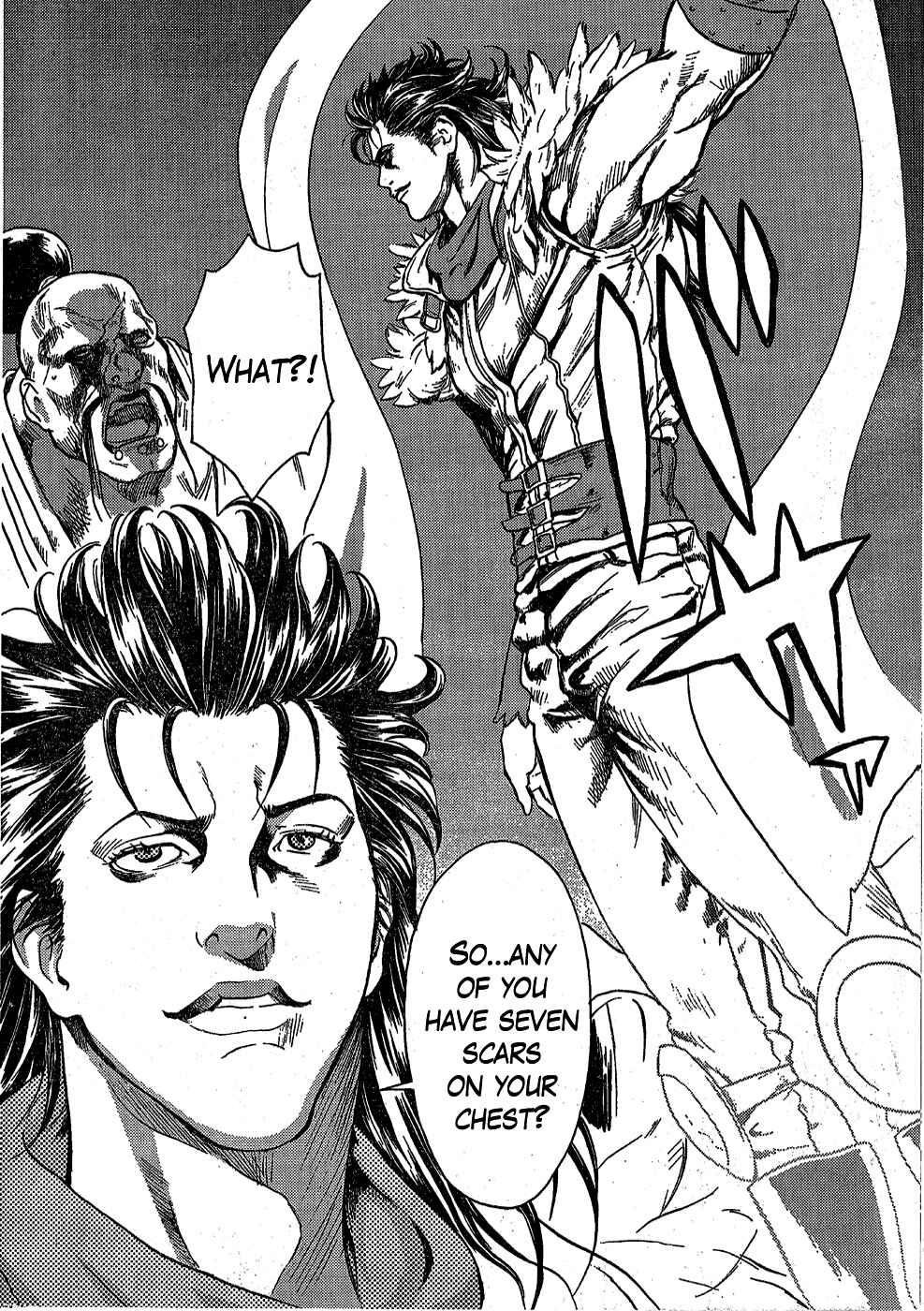 Page 17 Chapter 0.1 Black and Blue Hungry Wolf - Fist of the North Star: Rei Gaiden
