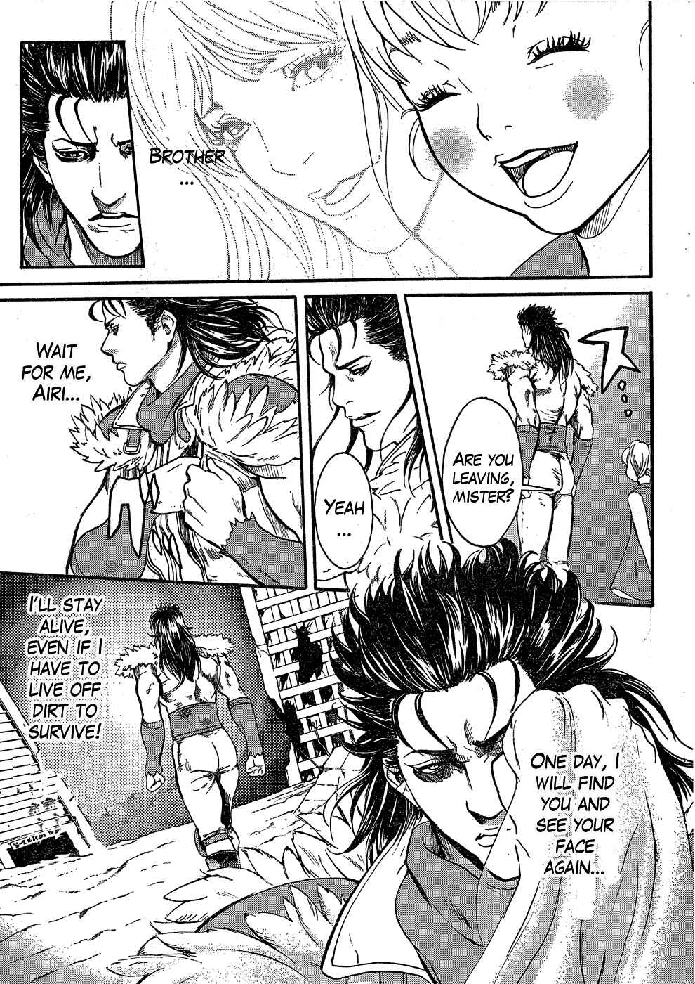 Page 30 Chapter 0.1 Black and Blue Hungry Wolf - Fist of the North Star: Rei Gaiden