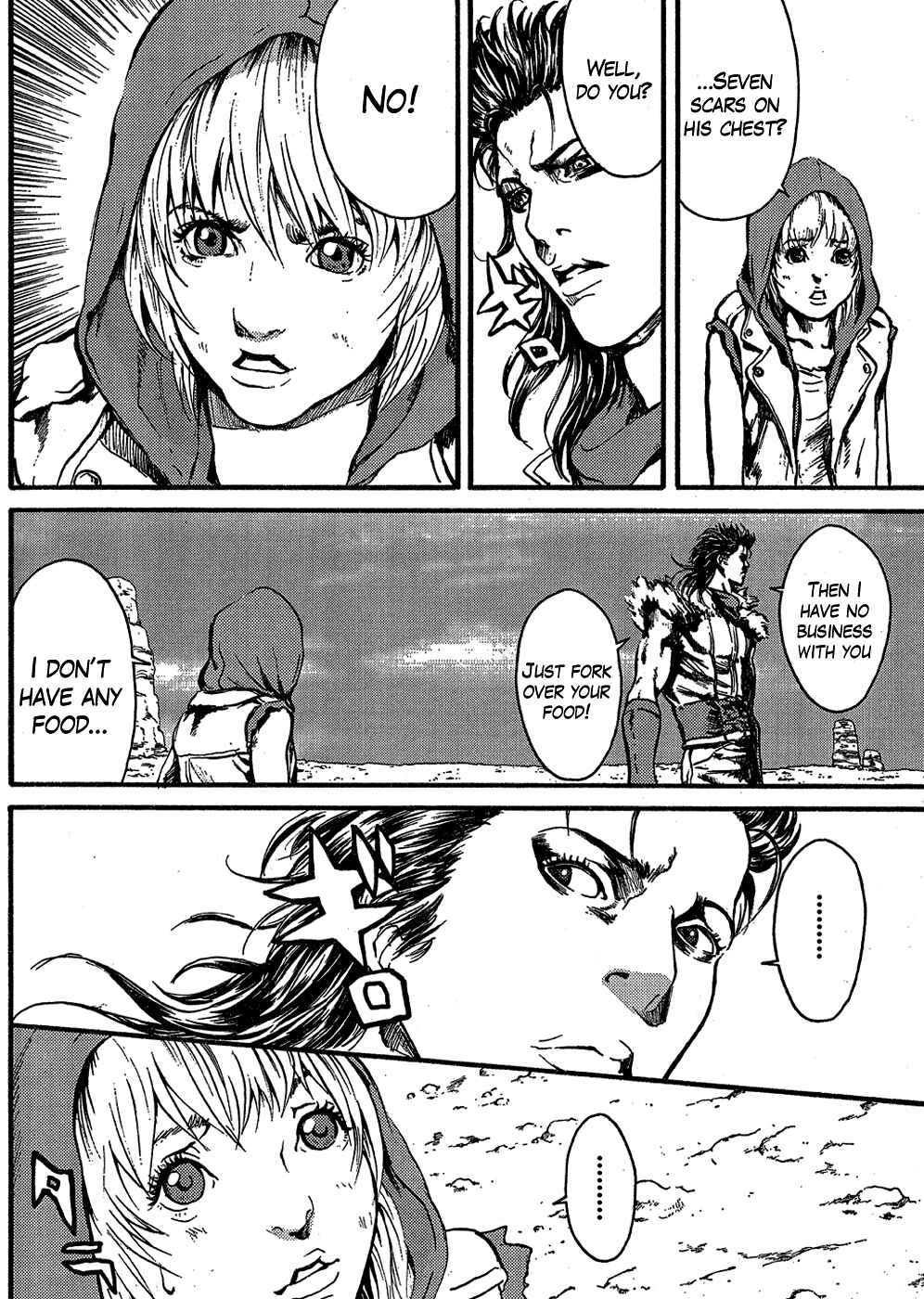 Page 5 Chapter 0.1 Black and Blue Hungry Wolf - Fist of the North Star: Rei Gaiden