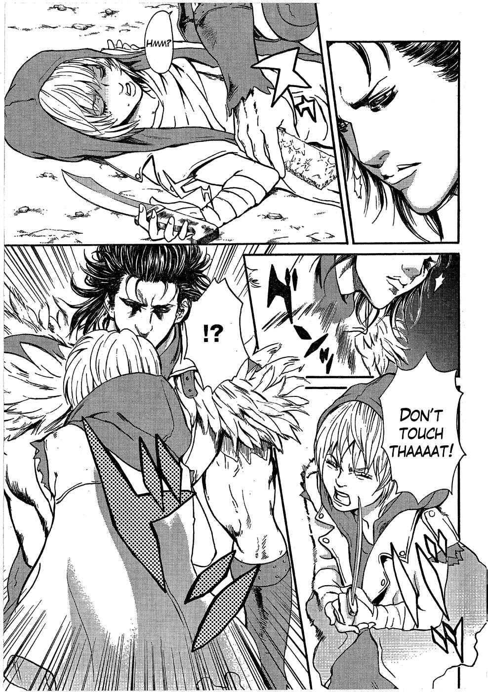 Page 8 Chapter 0.1 Black and Blue Hungry Wolf - Fist of the North Star: Rei Gaiden