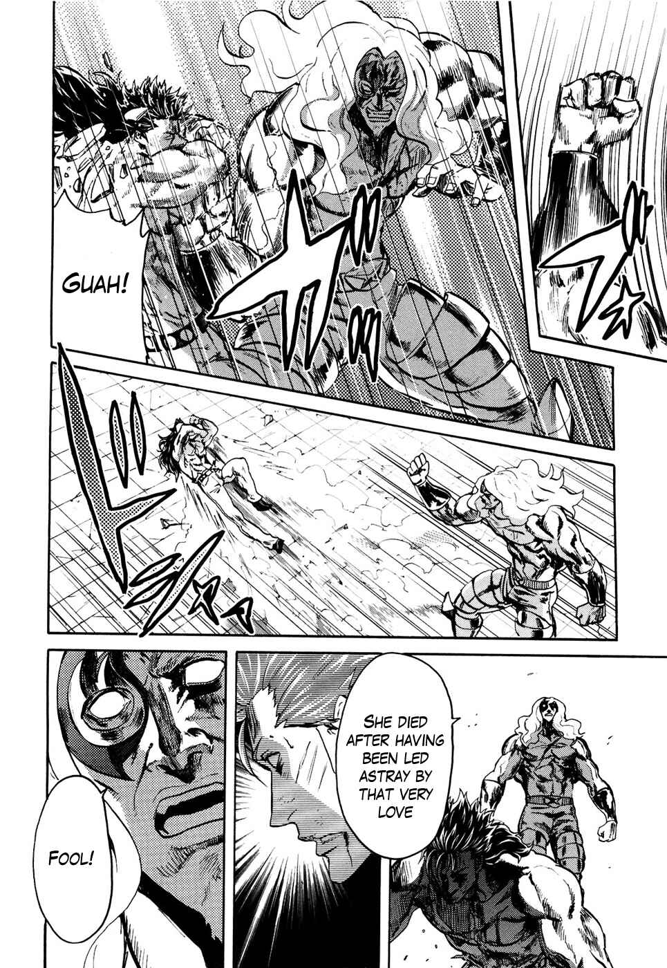 Page 8 Chapter 52 Black and Blue Hungry Wolf - Fist of the North Star: Rei Gaiden