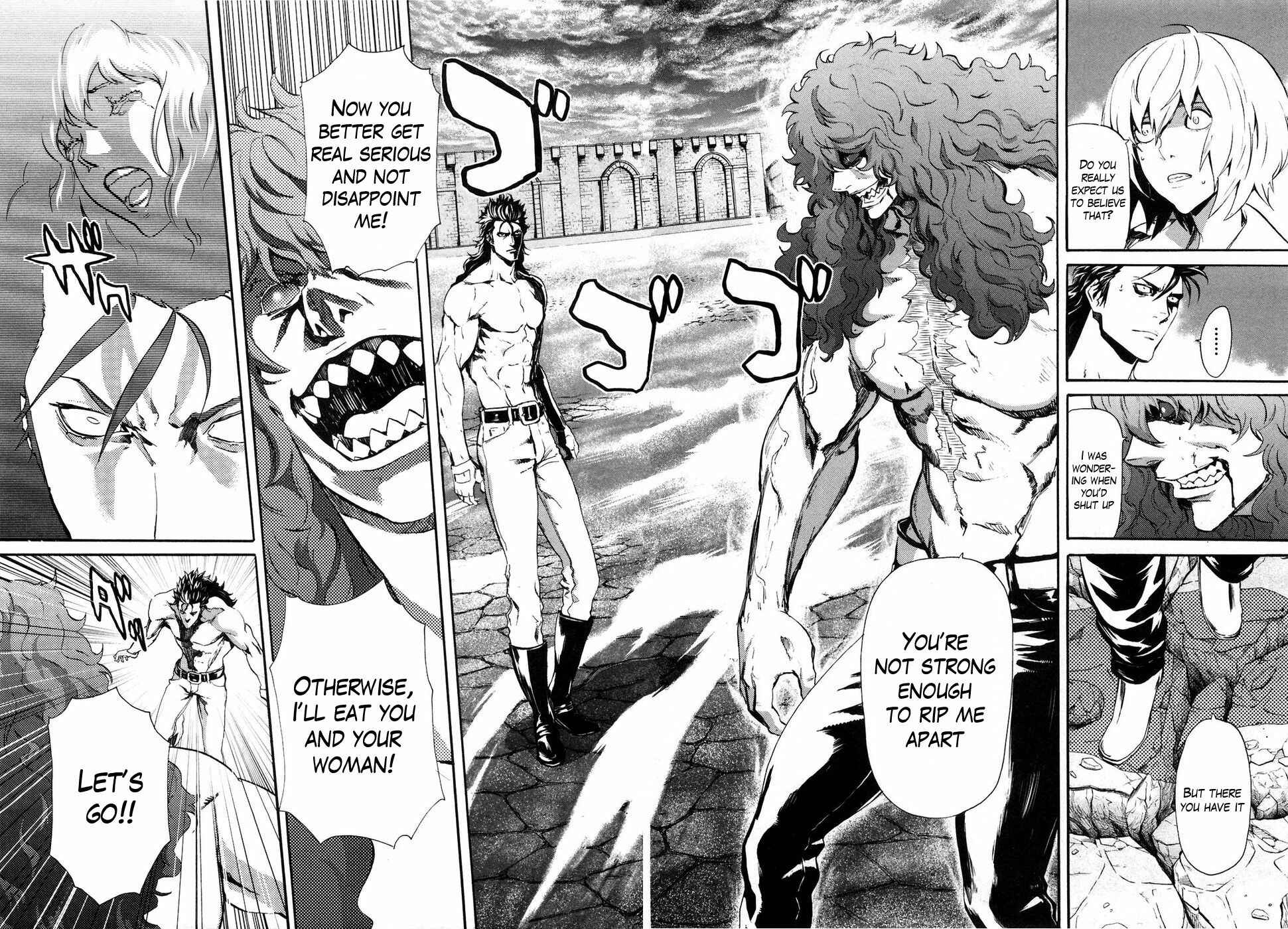 Page 6 Chapter 29 Black and Blue Hungry Wolf - Fist of the North Star: Rei Gaiden