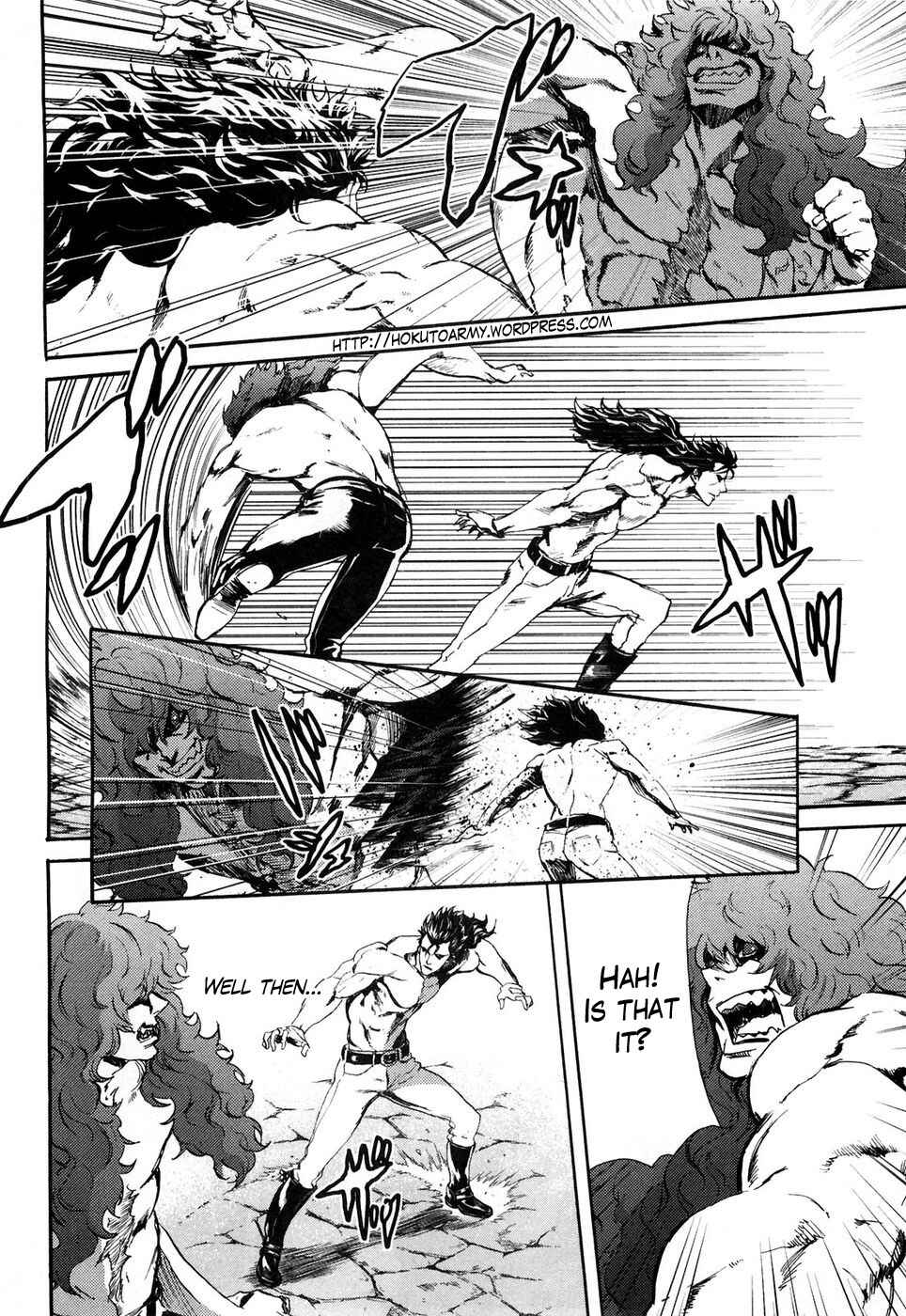 Page 7 Chapter 29 Black and Blue Hungry Wolf - Fist of the North Star: Rei Gaiden