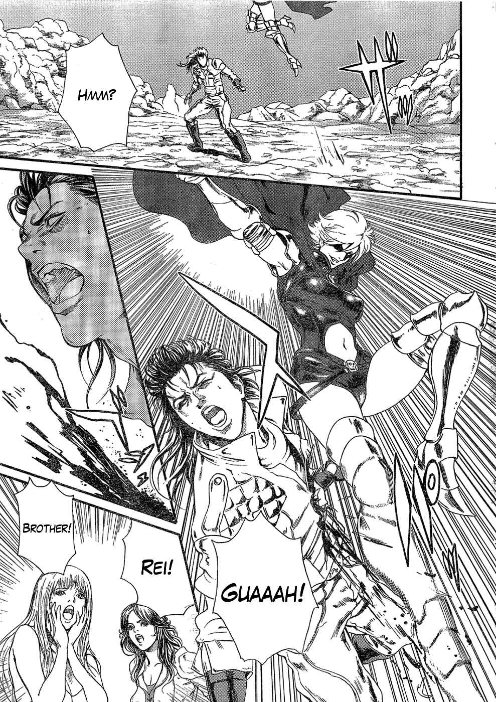 Page 16 Chapter 0.2 Black and Blue Hungry Wolf - Fist of the North Star: Rei Gaiden