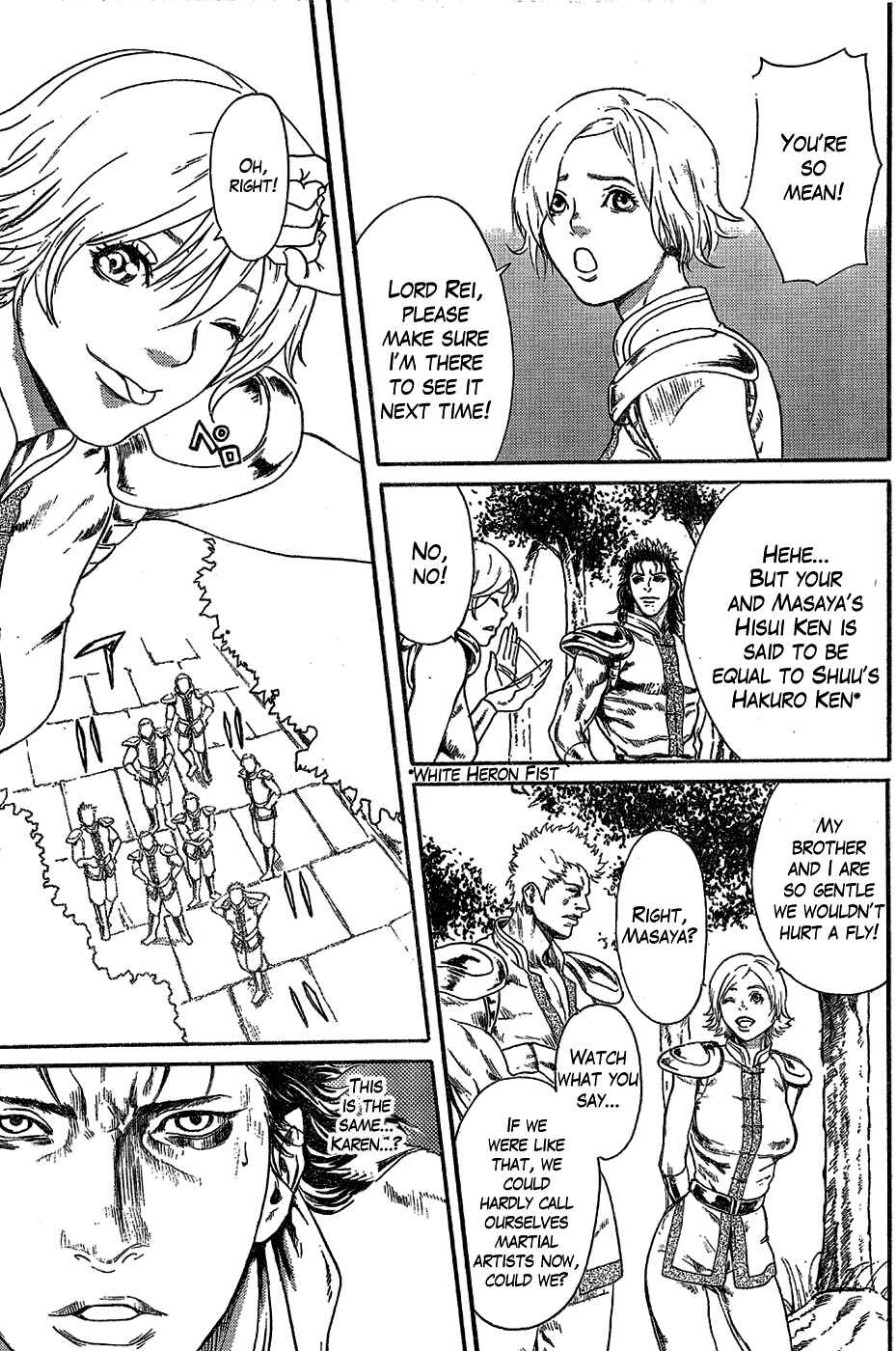 Page 20 Chapter 0.2 Black and Blue Hungry Wolf - Fist of the North Star: Rei Gaiden