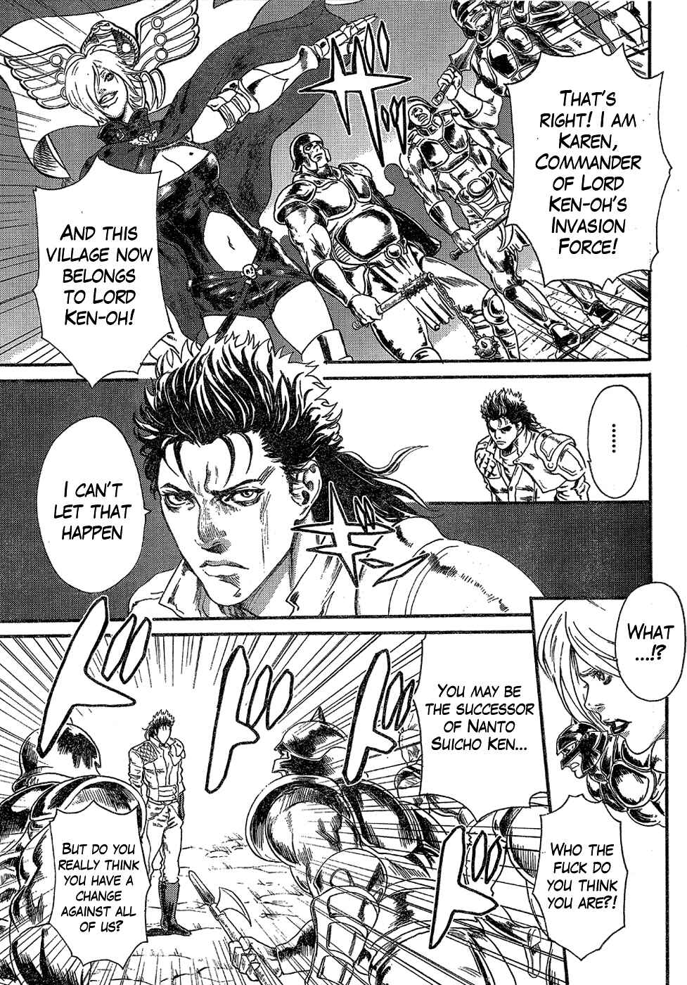 Page 24 Chapter 0.2 Black and Blue Hungry Wolf - Fist of the North Star: Rei Gaiden