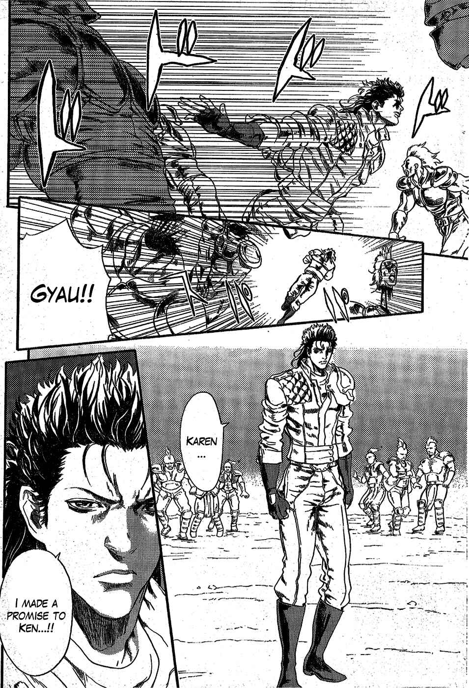 Page 25 Chapter 0.2 Black and Blue Hungry Wolf - Fist of the North Star: Rei Gaiden