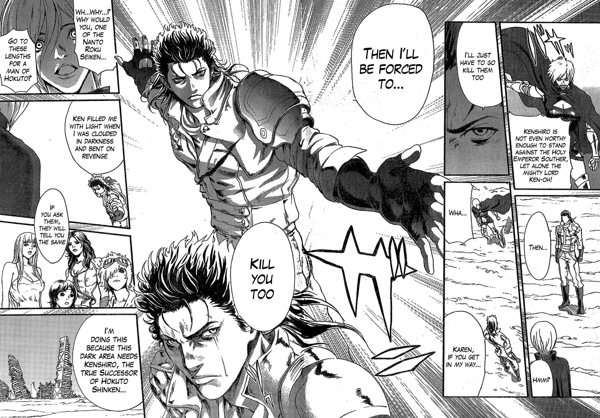 Page 27 Chapter 0.2 Black and Blue Hungry Wolf - Fist of the North Star: Rei Gaiden