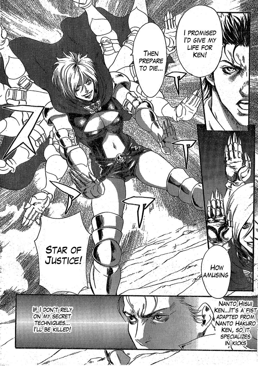 Page 28 Chapter 0.2 Black and Blue Hungry Wolf - Fist of the North Star: Rei Gaiden