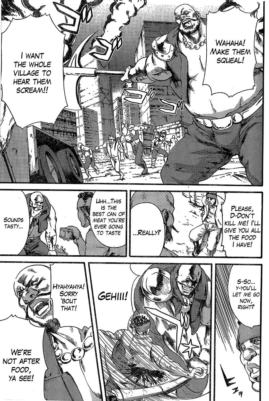 Page 5 Chapter 0.2 Black and Blue Hungry Wolf - Fist of the North Star: Rei Gaiden