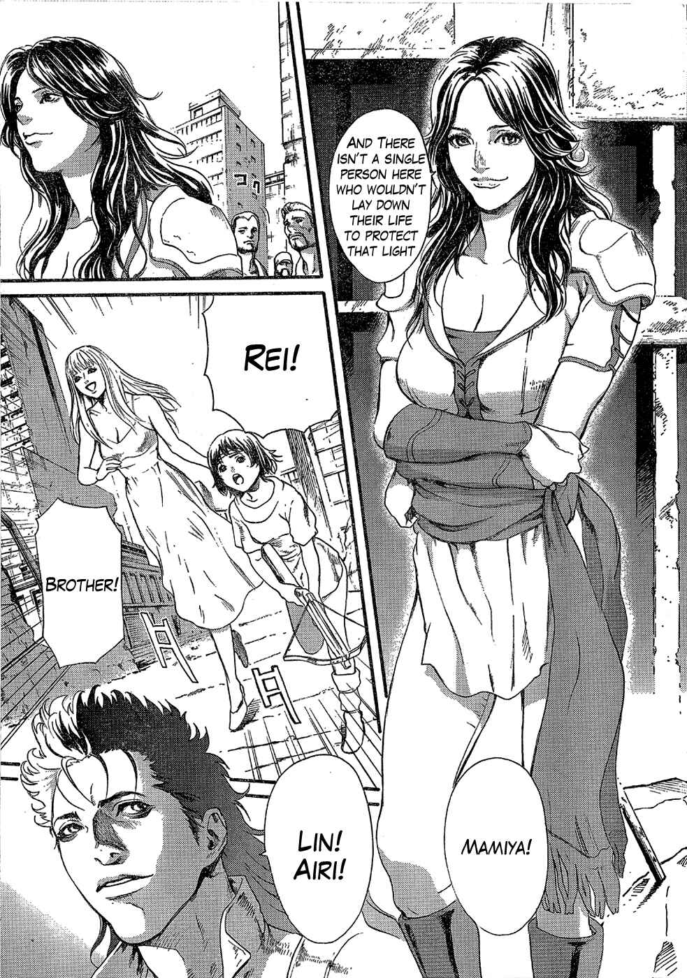 Page 9 Chapter 0.2 Black and Blue Hungry Wolf - Fist of the North Star: Rei Gaiden