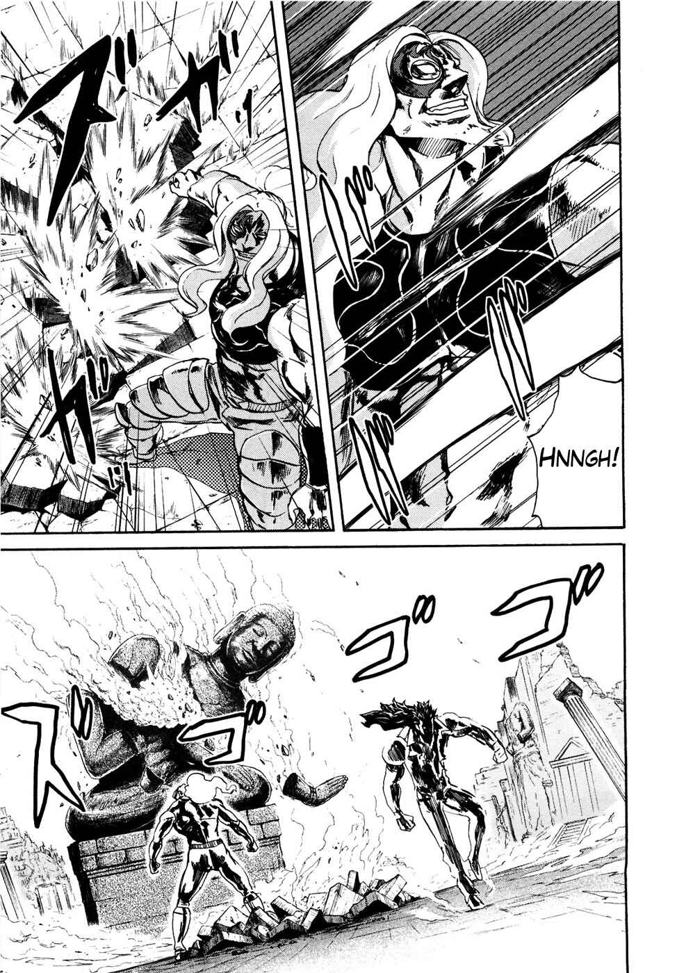 Page 10 Chapter 50 Black and Blue Hungry Wolf - Fist of the North Star: Rei Gaiden