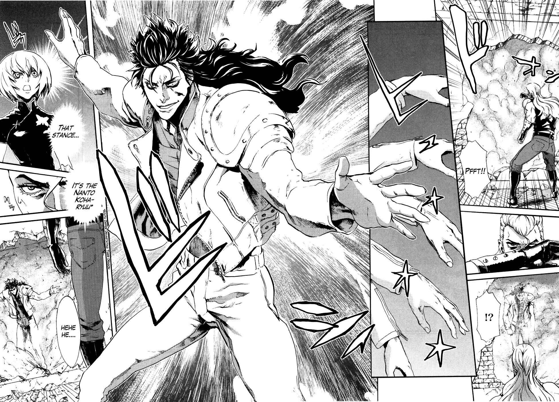 Page 11 Chapter 13 Black and Blue Hungry Wolf - Fist of the North Star: Rei Gaiden