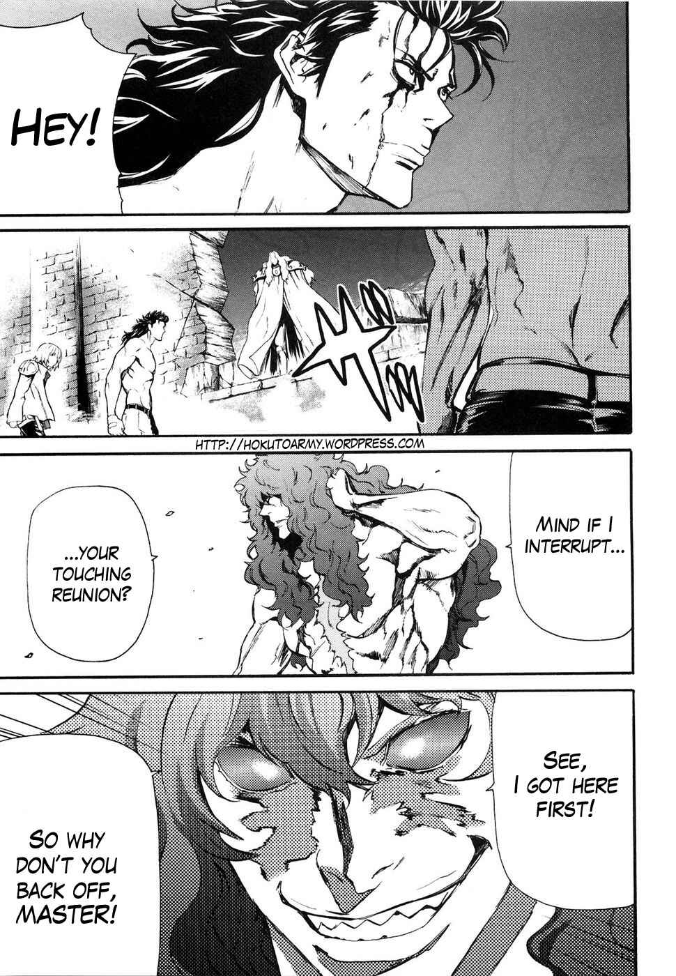 Page 4 Chapter 30 Black and Blue Hungry Wolf - Fist of the North Star: Rei Gaiden