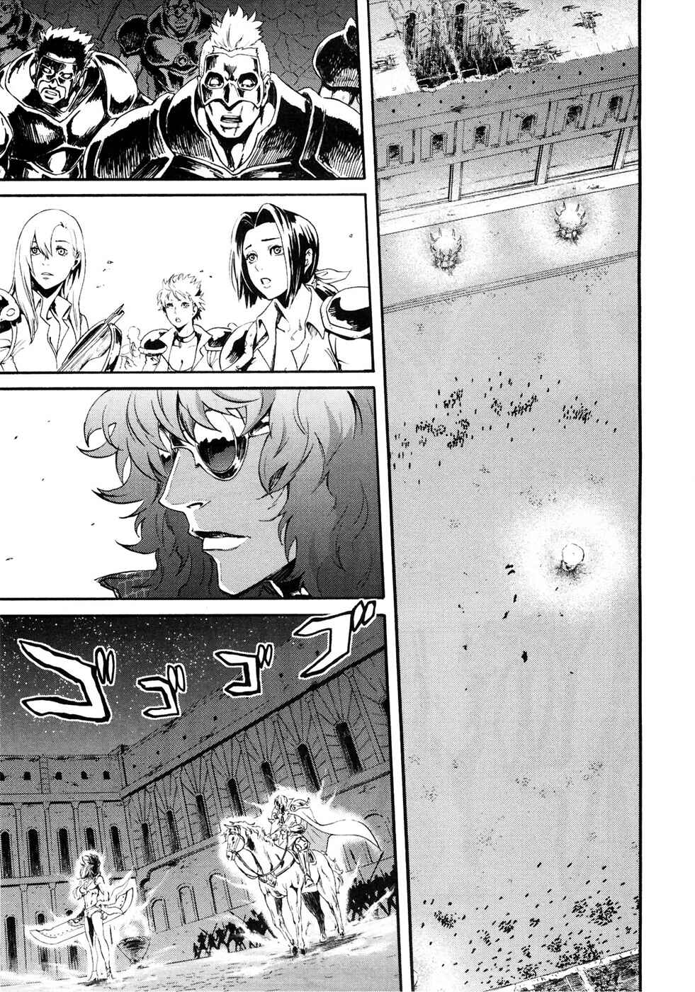 Page 10 Chapter 42 Black and Blue Hungry Wolf - Fist of the North Star: Rei Gaiden