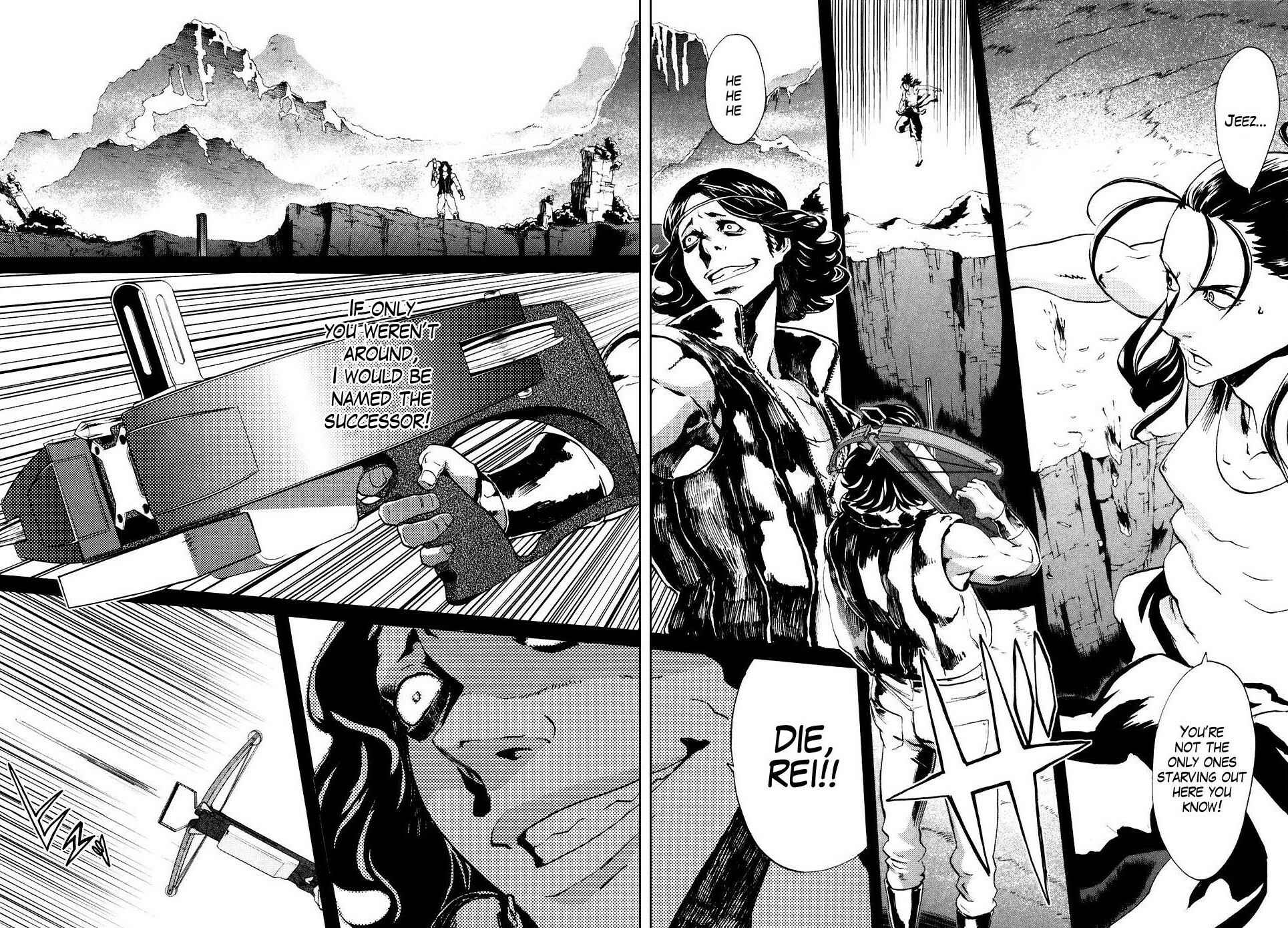 Page 16 Chapter 9 Black and Blue Hungry Wolf - Fist of the North Star: Rei Gaiden