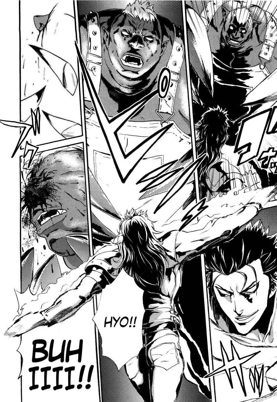 Page 11 Chapter 16 Black and Blue Hungry Wolf - Fist of the North Star: Rei Gaiden