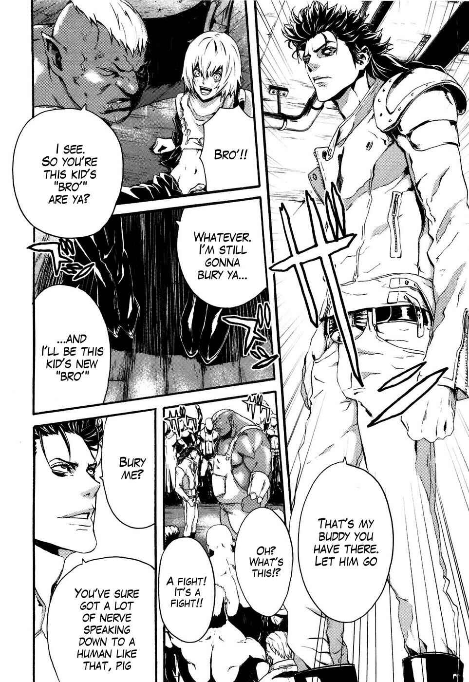 Page 9 Chapter 16 Black and Blue Hungry Wolf - Fist of the North Star: Rei Gaiden