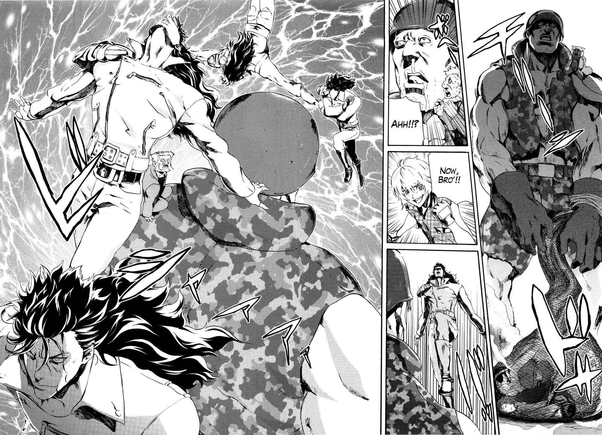 Page 14 Chapter 23 Black and Blue Hungry Wolf - Fist of the North Star: Rei Gaiden
