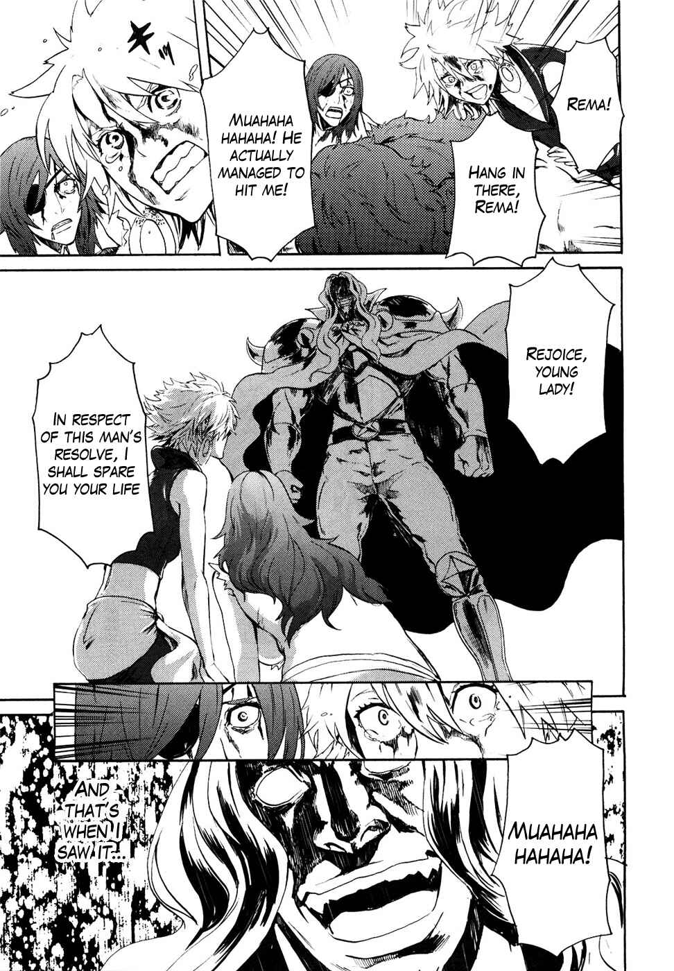 Page 21 Chapter 46 Black and Blue Hungry Wolf - Fist of the North Star: Rei Gaiden