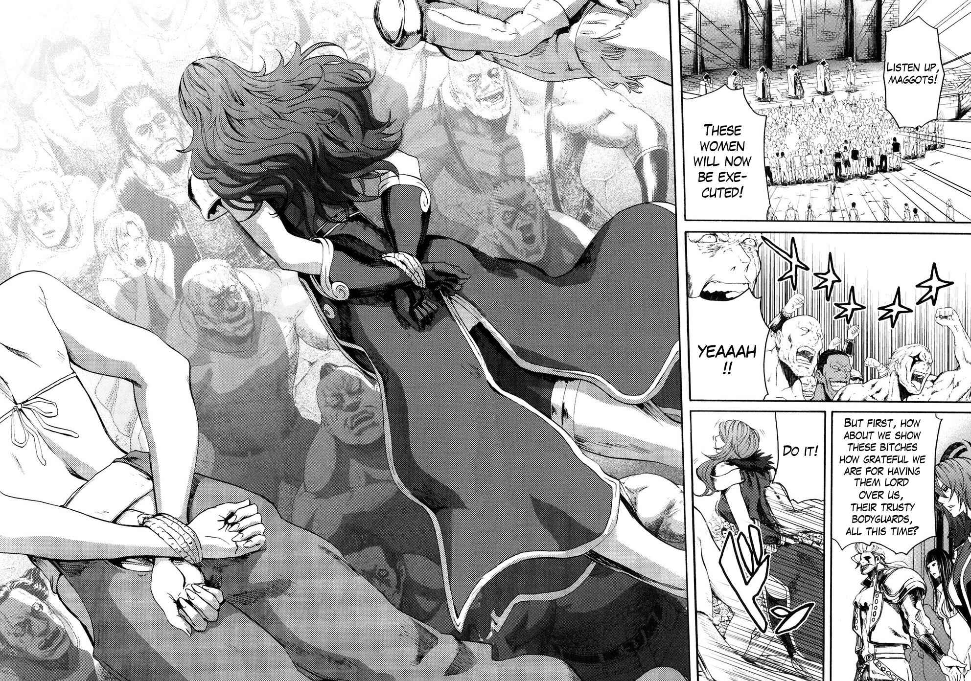Page 7 Chapter 21 Black and Blue Hungry Wolf - Fist of the North Star: Rei Gaiden