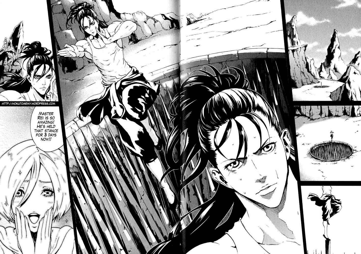Page 3 Chapter 8 Black and Blue Hungry Wolf - Fist of the North Star: Rei Gaiden