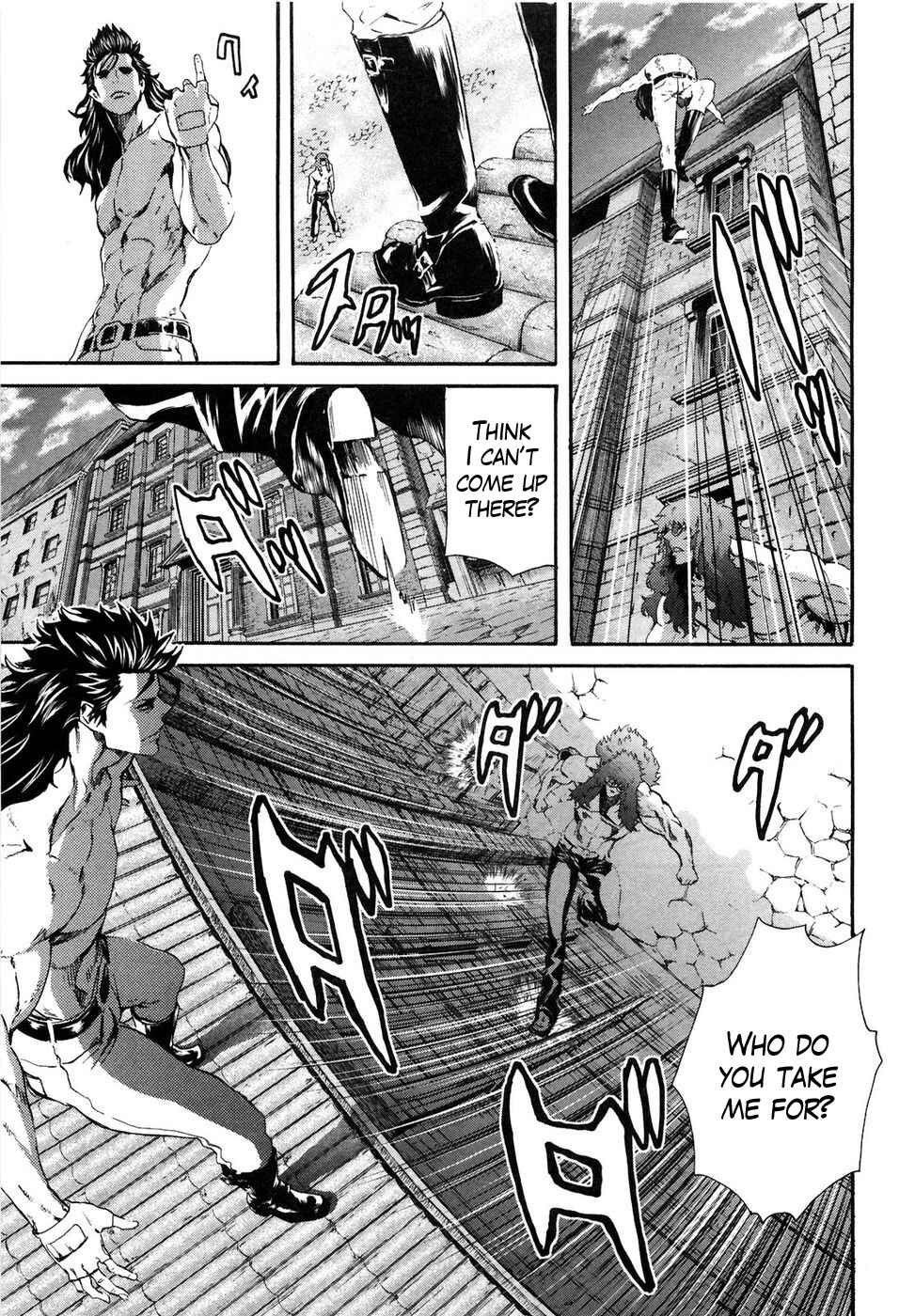 Page 9 Chapter 28 Black and Blue Hungry Wolf - Fist of the North Star: Rei Gaiden