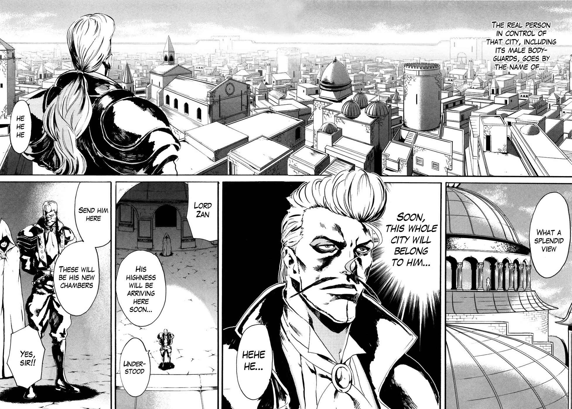 Page 12 Chapter 18 Black and Blue Hungry Wolf - Fist of the North Star: Rei Gaiden