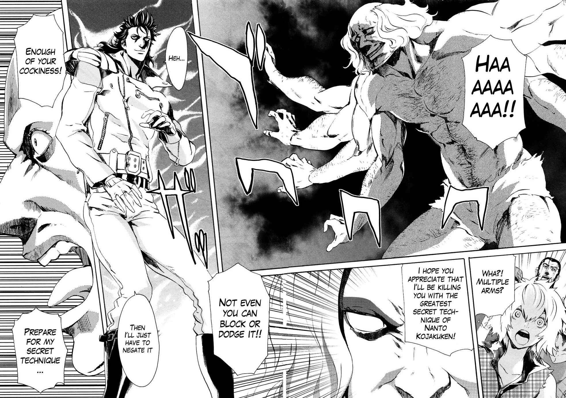 Page 14 Chapter 24 Black and Blue Hungry Wolf - Fist of the North Star: Rei Gaiden