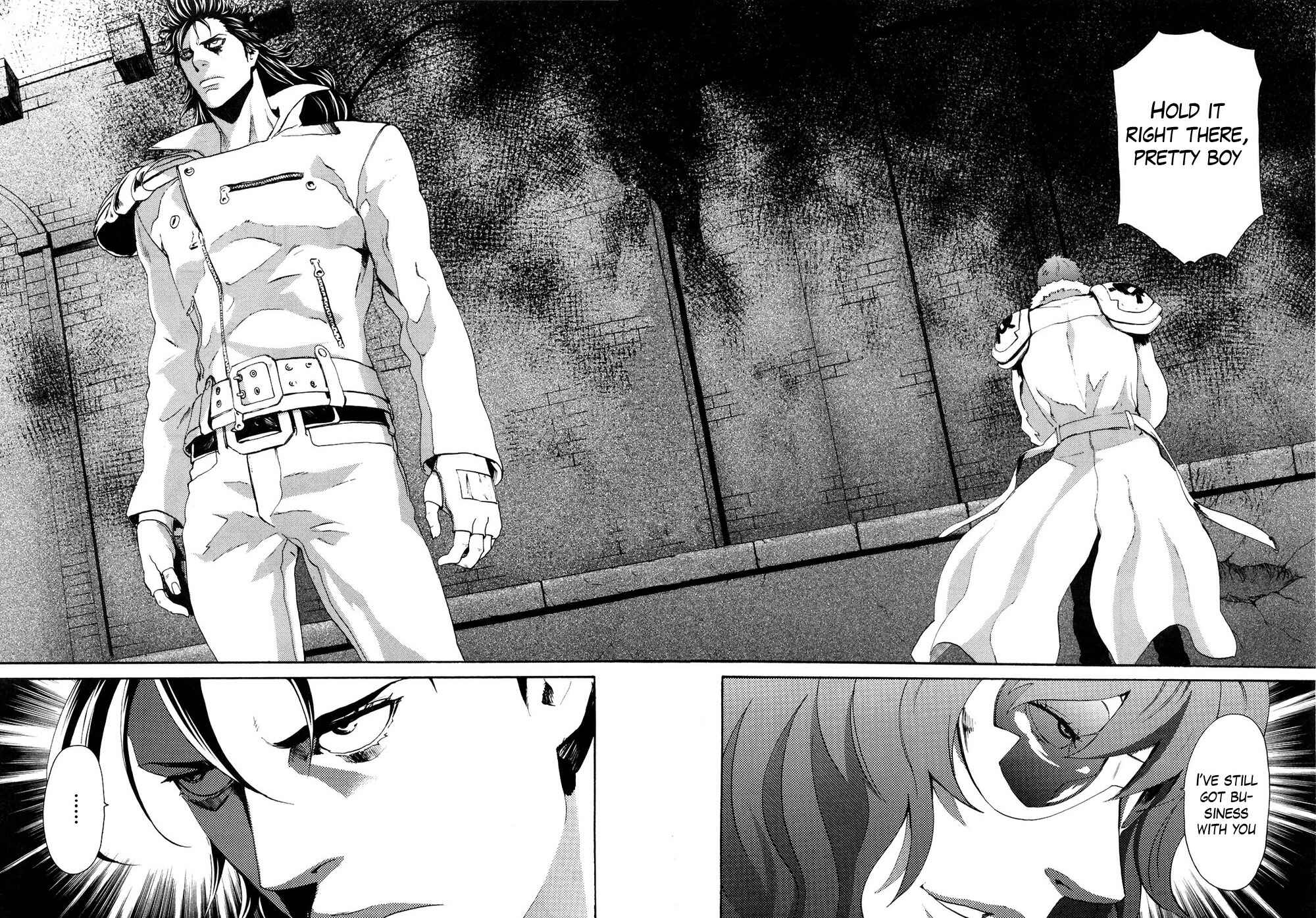 Page 15 Chapter 25 Black and Blue Hungry Wolf - Fist of the North Star: Rei Gaiden