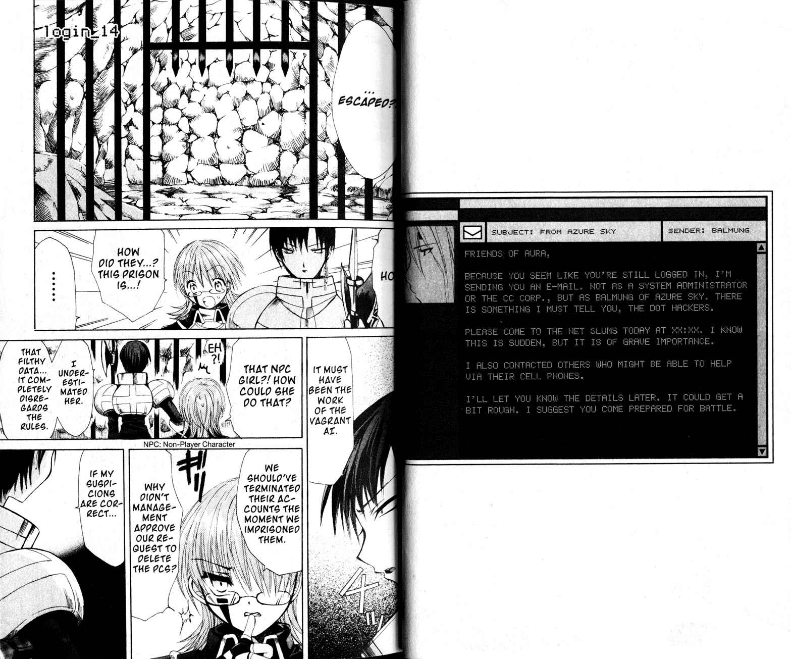 Page 1 Chapter 14 .hack//Legend of the Twilight