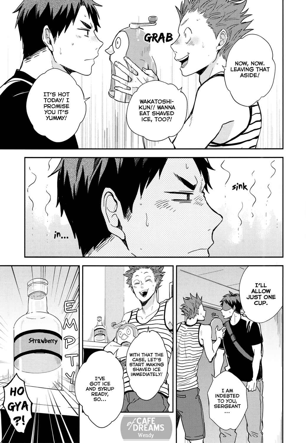 Page 7 Chapter Unknown_3566 Haikyuu!! - Natsu no Aji ga Shita Kamoshirenai (Doujinshi)